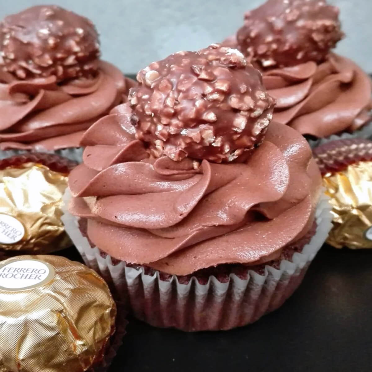 ferrero cupcakes